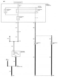 Acura TL - wiring diagram - exterior lighting (part 10)