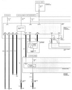 Acura TL - wiring diagram - exterior lighting (part 12)
