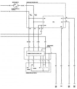 Acura TL - wiring diagram - exterior lamp (part 2)