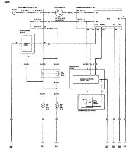 Acura TL - wiring diagram - fog lamps