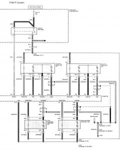 Acura TL - wiring diagram - fuel control (part 4)