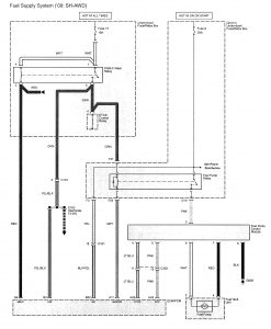 Acura TL - wiring diagram - fuel control (part 7)