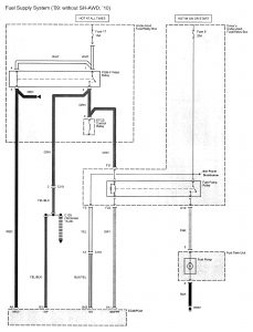 Acura TL - wiring diagram - fuel control (part 8)