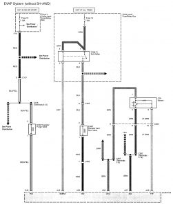 Acura TL - wiring diagram - fuel control (part 9)
