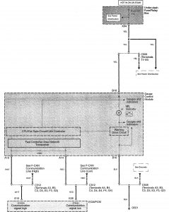 Acura TL - wiring diagram - fuel control (part 2)