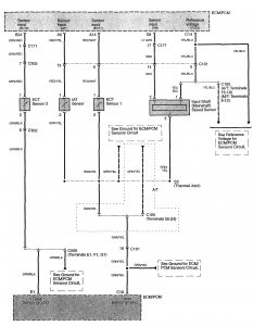 Acura TL - wiring diagram - fuel control (part 5)