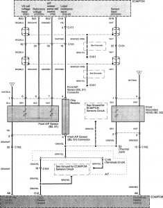 Acura TL - wiring diagram - fuel control (part 7)