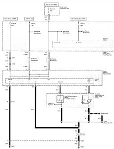Acura TL - wiring diagram - fuel door release (part 1)
