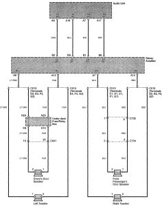 Acura TL - wiring diagram - hands free link system (part 4)