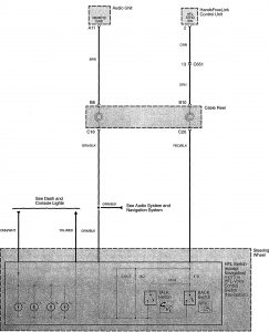 Acura TL - wiring diagram - hands free link system (part 5)
