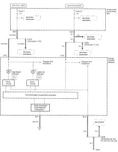 Acura TL - wiring diagram - headlamps (part 4)