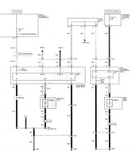 Acura TL - wiring diagram - heated mirror (part 2)