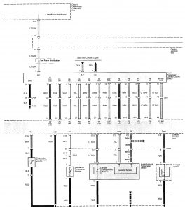 Acura TL - wiring diagram - HVAC controls (part 2)
