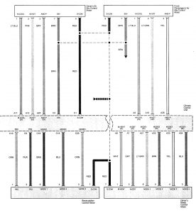 Acura TL - wiring diagram - HVAC controls (part 5)