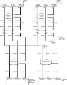Acura TL - wiring diagram - HVAC controls (part 2)