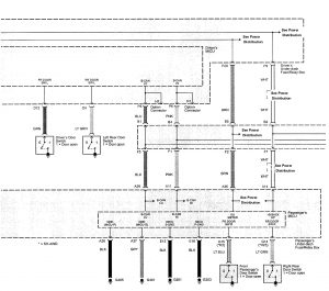 Acura TL - wiring diagram - illuminated entry (part 4)
