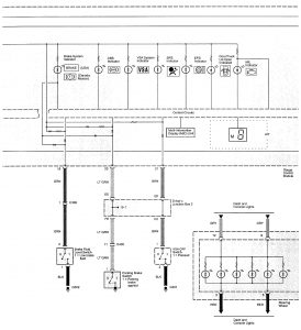 Acura TL - wiring diagram - instrumentation (part 3)