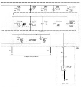 Acura TL - wiring diagram - instrumentation (part 5)