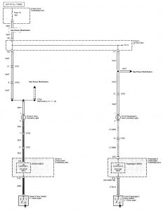 Acura TL - wiring diagram - interior lighting (part 5)