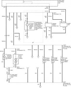 Acura TL - wiring diagram - interior lighting (part 7)