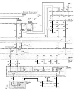Acura TL - wiring diagram - keyless entry (part 4)
