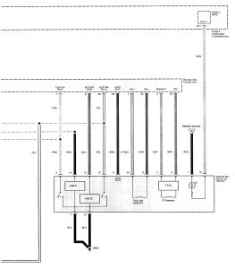 Acura TL - wiring diagram - keyless entry (part 11)