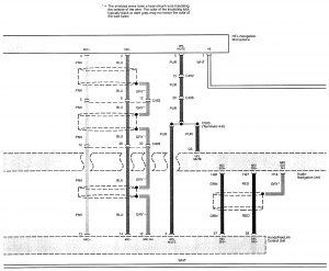 Acura TL - wiring diagram - navigation system (part 3)