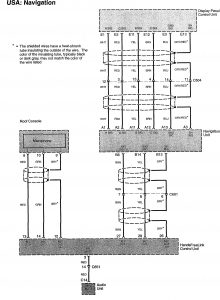 Acura TL - wiring diagram - navigation system (part 3)