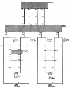 Acura TL - wiring diagram - navigation system (part 4)