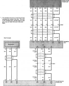 Acura TL - wiring diagram - navigation system (part 2)