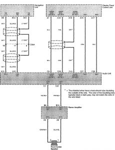 Acura TL - wiring diagram - navigation system (part 3)