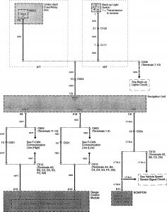 Acura TL - wiring diagram - navigation system (part 5)