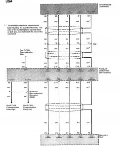 Acura TL - wiring diagram - navigation system (part 8)