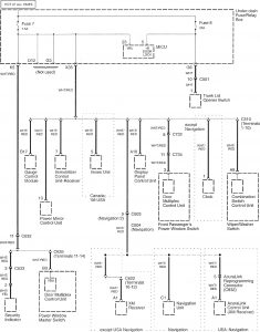 Acura TL - wiring diagram - power distribution (part 12)