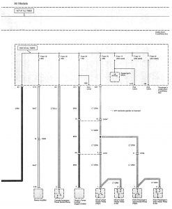 Acura TL - wiring diagram - power distribution (part 2)