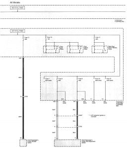 Acura TL - wiring diagram - power distribution (part 5)