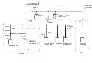 Acura TL - wiring diagram - power distribution (part 9)