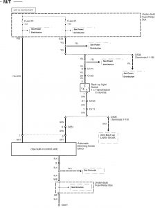 Acura TL - wiring  diagram - power mirrors