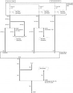 Acura TL - wiring diagram - power seats (part 5)