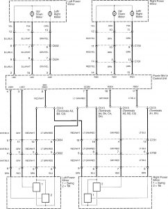 Acura TL - wiring diagram - power seats (part 7)