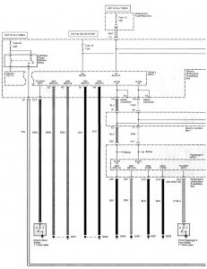 Acura TL - wiring diagram - power windows (part 1)