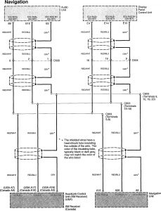 Acura TL - wiring diagram - rear view monitor (part 3)