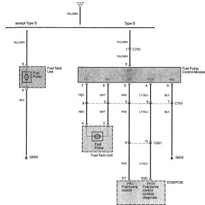 Acura TL - wiring diagram - security/anti-theft (part 2)