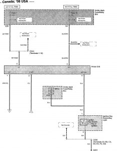Acura TL - wiring diagram - security/anti-theft (part 4)