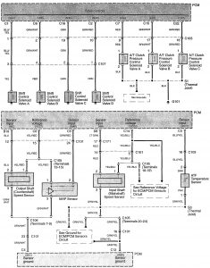 Acura TL - wiring diagram - shift interlock (part 2)