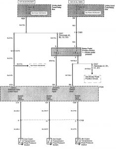 Acura TL - wiring diagram - shift interlock (part 4)