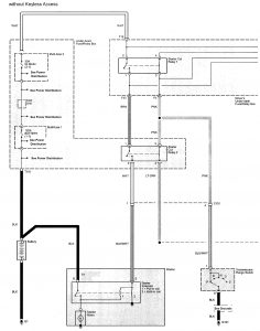 Acura TL - wiring diagram - starting (part 1)