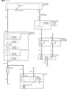 Acura TL - wiring diagram - starting (part 1)