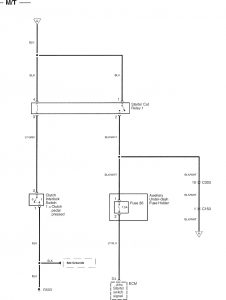 Acura TL - wiring diagram - starting (part 2)