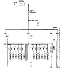 Acura TL - wiring diagram - stop lamp